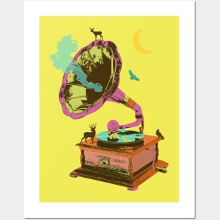 NATURE GRAMOPHONE Posters and Art